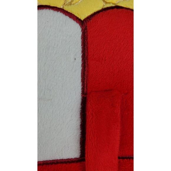 Shopkins 12" Poppy Corn Popcorn Bucket Red White Plush Novelty Fun Toy - Picture 5 of 12